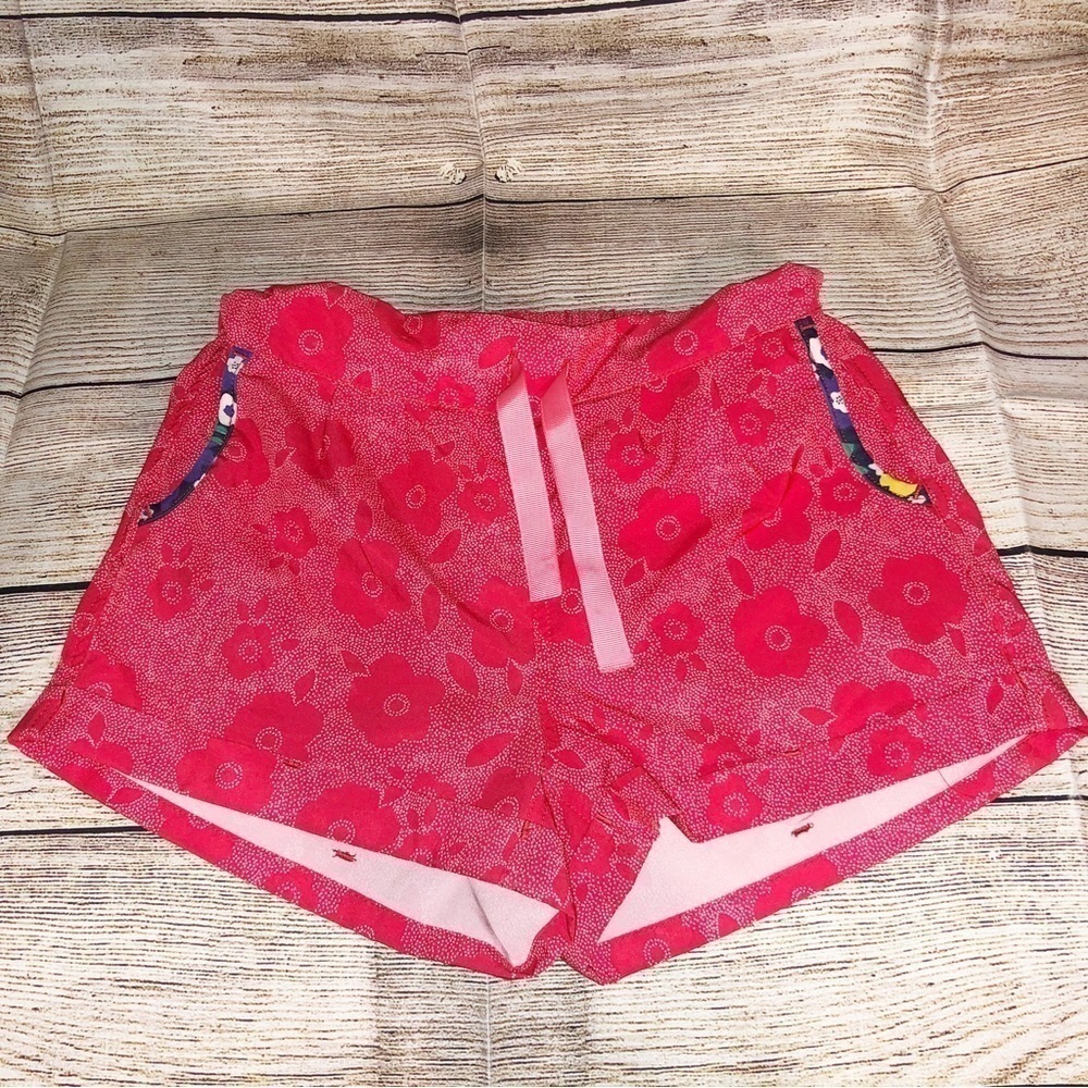 Garb Pink Floral Golf Shorts Size L (9-10)